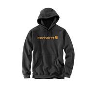 Carhartt 100074 Loose Fit Midweight Logo Hoodie Carbon Heather/carhartt Gold L