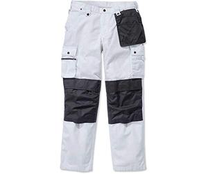 Carhartt .100233.100.S413 Multi Pocket Ripstop Men Pant, White, W34/L34 Size