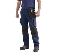 Carhartt 100233 Multi Pocket Ripstop Pant Work Trouser Navy, 40" Waist 30" Leg