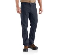 Men's Carhartt Mens Rugged Stretch Relaxed Fit Chino Trousers - Navy - Size: 32
