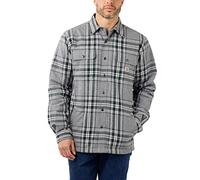 Carhartt Mens Flannel Sherpa Lined Relaxed Fit Shirt Jacket XXL - Chest 50-52' (127-132cm)
