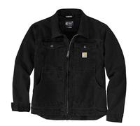 Carhartt Mens Duck Relaxed Fit Full Zip Canvas Jacket XL - Chest 46-48' (117-122cm)