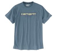 Carhartt 106653 Relaxed Fit Tencel Fibrt Series Half-Zip Sweatshirt THUNDERCLOUD S