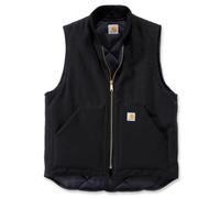 Carhartt 106676 Arctic Vest Black S-XL Duck Insulated Workwear Gilet Coat