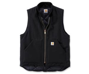 Carhartt 106676 Arctic Vest Black XL Duck Insulated Workwear Gilet Coat