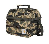 Carhartt 12 Can Two Compartment Lunch Box | Durable, Fully-Insulated Lunch Bag for Women & Men, Duck Blind Case, Large Lunchbox (Blind Duck Camo)