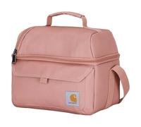 Carhartt 12 Can Two Compartment Lunch Box | Durable, Fully-Insulated Lunch Bag for Women & Men, Duck Blind Case, Large Lunchbox (Rose Tint)