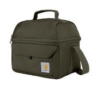 Carhartt 12 Can Two Compartment Lunch Box | Durable, Fully-Insulated Lunch Bag for Women & Men, Large Lunchbox (Tarmac)