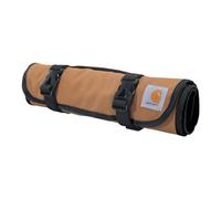 Carhartt 18 Pocket Utility Roll, Durable Water-Resistant Tool Organization Roll Bag, Essential Tool Roll (Carhartt Brown)