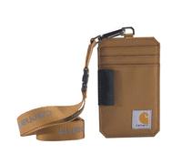Carhartt Nylon Duck ID Holder and Landyard - Carhartt Brown
