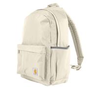Carhartt 21L Classic Laptop Backpack, Water-Resistant Pack W/ 15" Laptop Sleeve and Organizational Compartments, Chalk