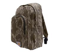 Carhartt 25L Classic Laptop Backpack, Durable Water Resistant Pack of 16 Inch Laptop Sleeve and Multiple Organization Compartments, Moss Oak Bottomlands