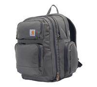 Carhartt 35L Backpack Durable Pack with Laptop Sleeve and Duravax Abrasion Resistant Base Everyday Triple Compartment (Gravel) One Size