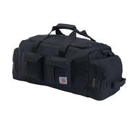 Carhartt 40L Utility Duffel, Heavy-Duty Gear Bag for Jobsite, Gym, & Travel, Duffel Bag (Black), 40L