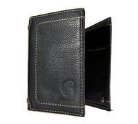 Carhartt 61-2200-30-Black-One Size Pebble Trifold Wallet, OFA, Black