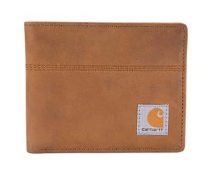 Carhartt B0000207 Saddle Leather BiFold Wallet