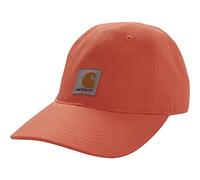 Carhartt Baby Canvas Baseball Hat Cap, Living Coral, One Size