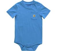 Carhartt Baby Short-Sleeve Pocket Bodysuit French Blue 18M