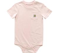Carhartt Baby Short-Sleeve Pocket Bodysuit Potpourri Light Pink 3M