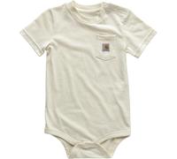 Carhartt Baby Short-Sleeve Pocket Bodysuit Turtledove Beige 18M