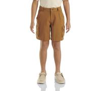 Carhartt Boys' Canvas Cargo Work Shorts, Carhartt Brown, 12