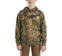 Carhartt boys Hoodie Fleece Pullover SweatshirtHooded Sweatshirt, Mossy Oak Country Dna, S