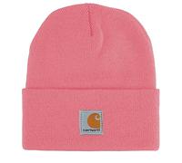 Carhartt Boys' Kids Knit Beanie Watch Hat, Pink Lemonade, 6-14 Years