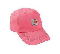 CARHARTT Boy's Signature Canvas Baseball Cap Hat, Lemonade Pink, One Size