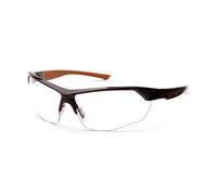 Carhartt Braswell Anti-Fog Bifocal Reading Safety Glasses Eye Protection, Black Frame, Clear Lens, 2.5 Diopters