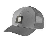 Carhartt Cap - rugged flex™ twill mesh-back logo patch cap - Grey