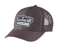 Carhartt Workwear 106738 Twill Mesh-Back Script Patch Cap Dark Sepia C