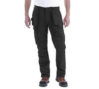 Carhartt Cargo pant - steel rugged flex™ relaxed fit double-front cargo work trousers - Black - W36 (L32)