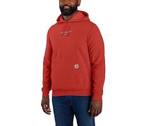 Carhartt Carhartt Force Relaxed Fit Lightweight Logo Graphic Sweatshirt, Men, Red, XL