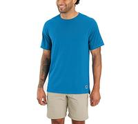 Carhartt Male T-shirt - carhartt lwd relaxed fit short-sleeve t-shirt - Blue - L
