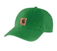 Carhartt CARHARTT Men's Canvas Baseball Cap, Holly Green, One size