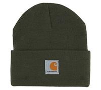 Carhartt CB8905 Cold Weather Beanie, Olive (child), 5-14 años