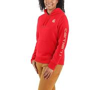 Carhartt Clarksburg Women's Graphic Sleeve Pullover Sweatshirt, Sweet and Sour, M