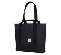Carhartt Classic Vertical Open Tote Bag, Durable Water Repellent Material W/Hand and Shoulder Straps, Black, 18L US, 18l