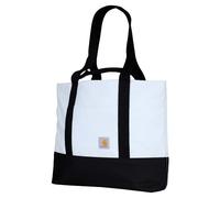 Carhartt Classic Vertical Open Tote Bag, Durable Water Repellent Material W/Hand and Shoulder Straps, Early Fog, 18L
