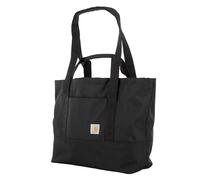 Carhartt Classic Vertical Open Tote Bag, Durable Water Repellent Material W/Hand and Shoulder Straps, Black, (32L) US, 32l