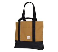 Carhartt Classic Vertical Open Tote Bag, Durable Water Repellent Material W/Hand and Shoulder Straps, Carhartt Brown, 18L US, 18l