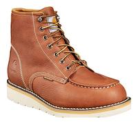 Carhartt CMW6175 Men's 6-Inch Waterproof Tan Wedge Boot Soft Toe Work, 8 M US