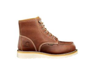 Carhartt CMW6275 Men's 6-Inch Waterproof Tan Wedge Boot Steel Toe Work, 11 W US