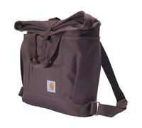 Carhartt Convertible, Durable Tote Bag with Adjustable Backpack Straps and Laptop Sleeve, Wine, One size