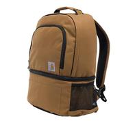 Carhartt - Cooler backpack with 24 cans with two compartments, Backpack with cooling base Fully insulated, Essential Cooler Backpack (Carhartt Brown), talla única
