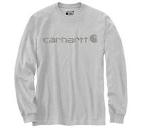 Carhartt - Core Logo L/S - Longsleeve size M, grey