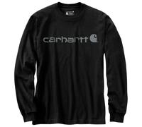 Carhartt - Core Logo L/S - Longsleeve size S, black