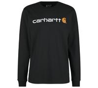Carhartt - Core Logo L/S - Longsleeve size XXL, black