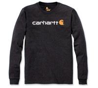 Carhartt Workwear 104107 Core Logo T-Shirt Long Sleeve Carbon Heather 2XL