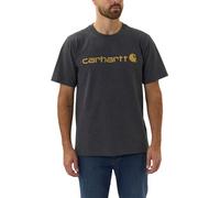Carhartt Core Logo S/S T-Shirt Carbon Heather Size L